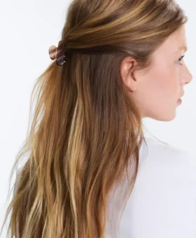 2 barrettes à accessoires cheveux moyennes imprimées