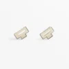 2 barrettes carrées à passepoil pour accessoires cheveux 2 barrettes carrées à passepoil pour accessoires cheveux