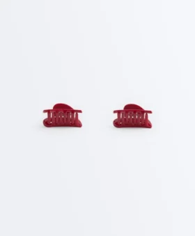 2 barrettes en forme de cœur pour les accessoires cheveux