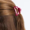 2 barrettes en forme de cœur pour les accessoires cheveux 2 barrettes en forme de cœur pour les accessoires cheveux