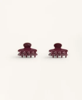 2 barrettes à liseré pour les accessoires cheveux