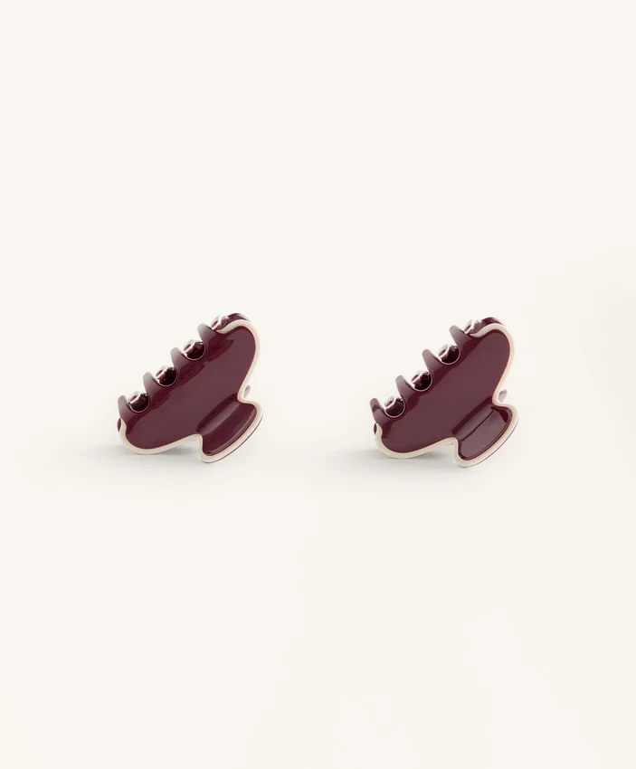2 barrettes à liseré pour les accessoires cheveux 2 barrettes à liseré pour les accessoires cheveux