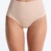 2 culottes classiques invisibles à taille mi-haute en mélange de coton 2 culottes classiques invisibles à taille mi-haute en mélange de coton