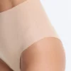 2 culottes classiques invisibles à taille mi-haute en mélange de coton 2 culottes classiques invisibles à taille mi-haute en mélange de coton