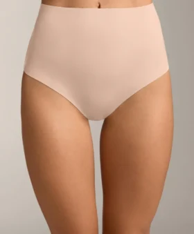 2 culottes classiques taille moyenne invisibles en mélange de polyamide