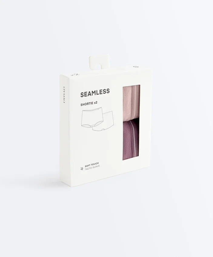 2 culottes sans coutures Soft Touch 2 culottes sans coutures Soft Touch