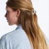 2 mini-barrettes avec passepoil 2 mini-barrettes avec passepoil