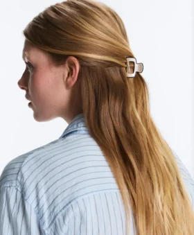 2 mini-barrettes avec passepoil