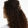 2 mini-barrettes imitation écaille