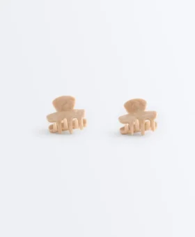 2 mini-barrettes pour accessoires cheveux