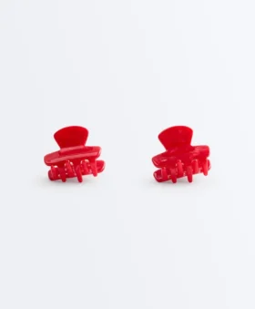 2 mini-barrettes pour accessoires cheveux