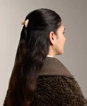 2 mini-barrettes pour accessoires cheveux