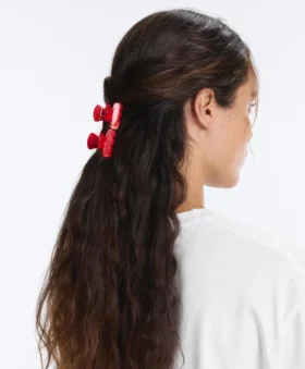 2 mini-barrettes pour accessoires cheveux