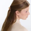 2 mini-barrettes pour accessoires cheveux imprimées