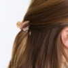 2 mini-barrettes pour accessoires cheveux imprimées