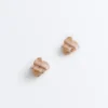 2 mini-barrettes pour accessoires cheveux imprimées