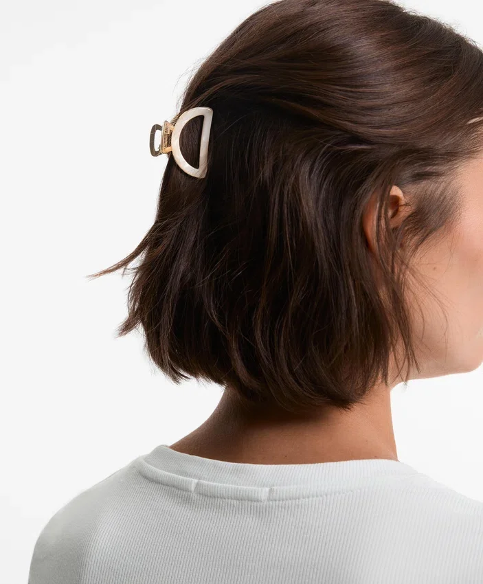 2 mini-barrettes pour accessoires cheveux métalliques 2 mini-barrettes pour accessoires cheveux métalliques