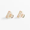 2 mini-barrettes pour accessoires cheveux métalliques 2 mini-barrettes pour accessoires cheveux métalliques