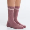 2 paires de chaussettes classiques en coton mélangé pour le yoga et le Pilates 2 paires de chaussettes classiques en coton mélangé pour le yoga et le Pilates