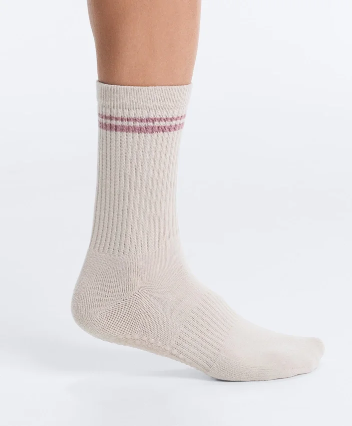 2 paires de chaussettes classiques en coton mélangé pour le yoga et le Pilates 2 paires de chaussettes classiques en coton mélangé pour le yoga et le Pilates