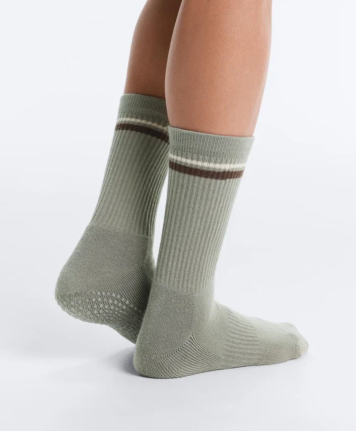 2 paires de chaussettes classiques en coton mélangé pour le yoga et le Pilates 2 paires de chaussettes classiques en coton mélangé pour le yoga et le Pilates