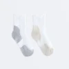 2 paires de chaussettes de course mi-mollet en mélange de polyamide 2 paires de chaussettes de course mi-mollet en mélange de polyamide