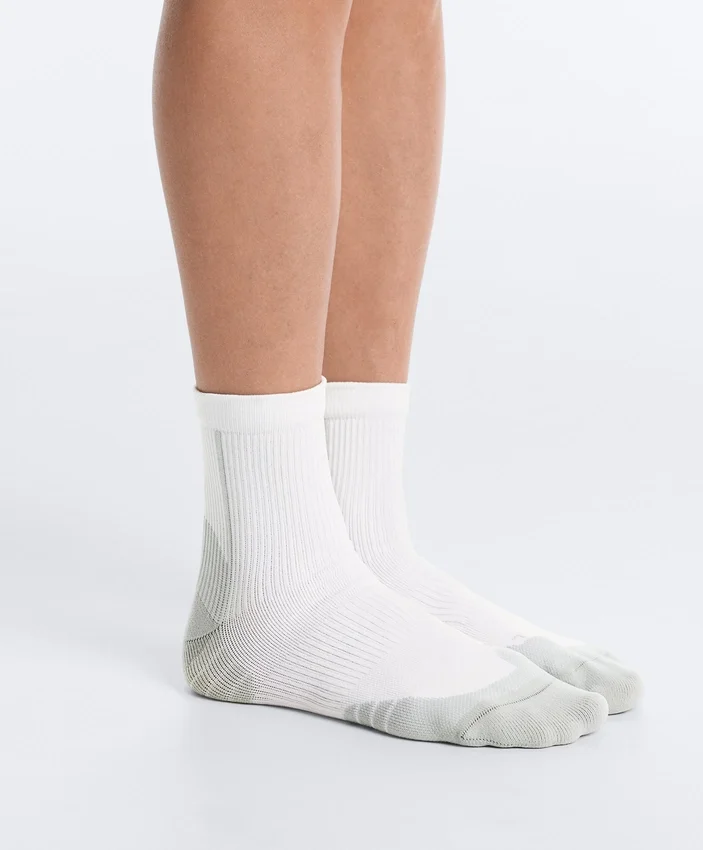2 paires de chaussettes de course mi-mollet en mélange de polyamide 2 paires de chaussettes de course mi-mollet en mélange de polyamide
