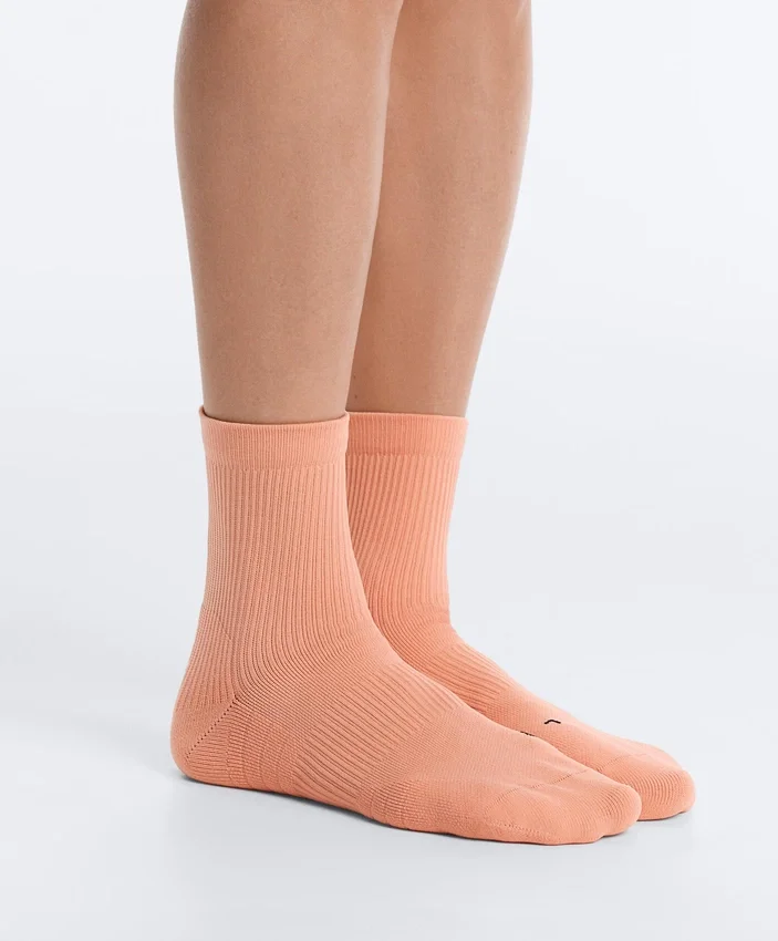 2 paires de chaussettes de course mi-mollet en mélange de polyamide 2 paires de chaussettes de course mi-mollet en mélange de polyamide