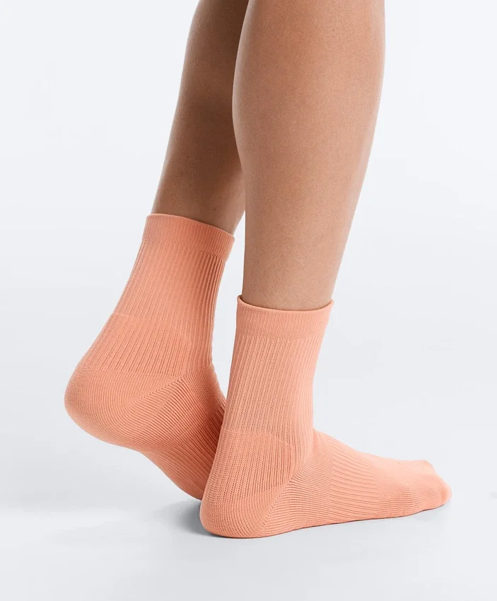 2 paires de chaussettes de course mi-mollet en mélange de polyamide 2 paires de chaussettes de course mi-mollet en mélange de polyamide