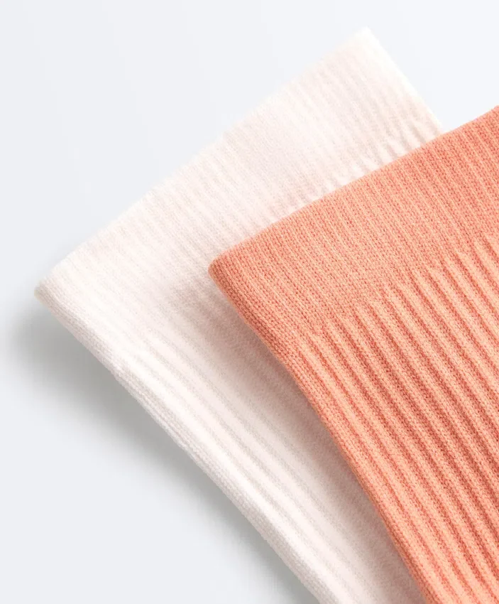 2 paires de chaussettes de course mi-mollet en mélange de polyamide 2 paires de chaussettes de course mi-mollet en mélange de polyamide
