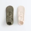 2 paires de chaussettes de sport en coton mélangé pour le yoga et le Pilates avec bandes croisées