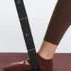 2 paires de chaussettes de sport en coton mélangé pour le yoga et le Pilates avec bandes croisées