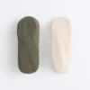 2 paires de chaussettes de sport en coton mélangé pour le yoga et le Pilates avec bandes croisées