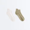 2 paires de chaussettes de sport en mélange de polyamide pour le yoga et le Pilates 2 paires de chaussettes de sport en mélange de polyamide pour le yoga et le Pilates