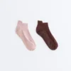 2 paires de chaussettes de sport en mélange de polyamide pour le yoga et le Pilates 2 paires de chaussettes de sport en mélange de polyamide pour le yoga et le Pilates