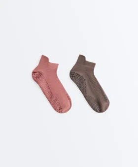 2 paires de chaussettes de sport en mélange de polyamide pour le yoga et le Pilates 2 paires de chaussettes de sport en mélange de polyamide pour le yoga et le Pilates