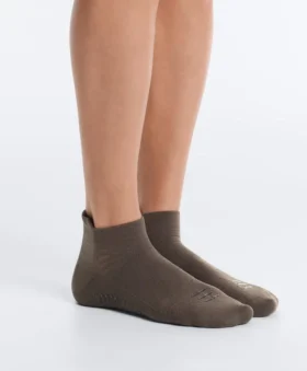2 paires de chaussettes de sport en mélange de polyamide pour le yoga et le Pilates