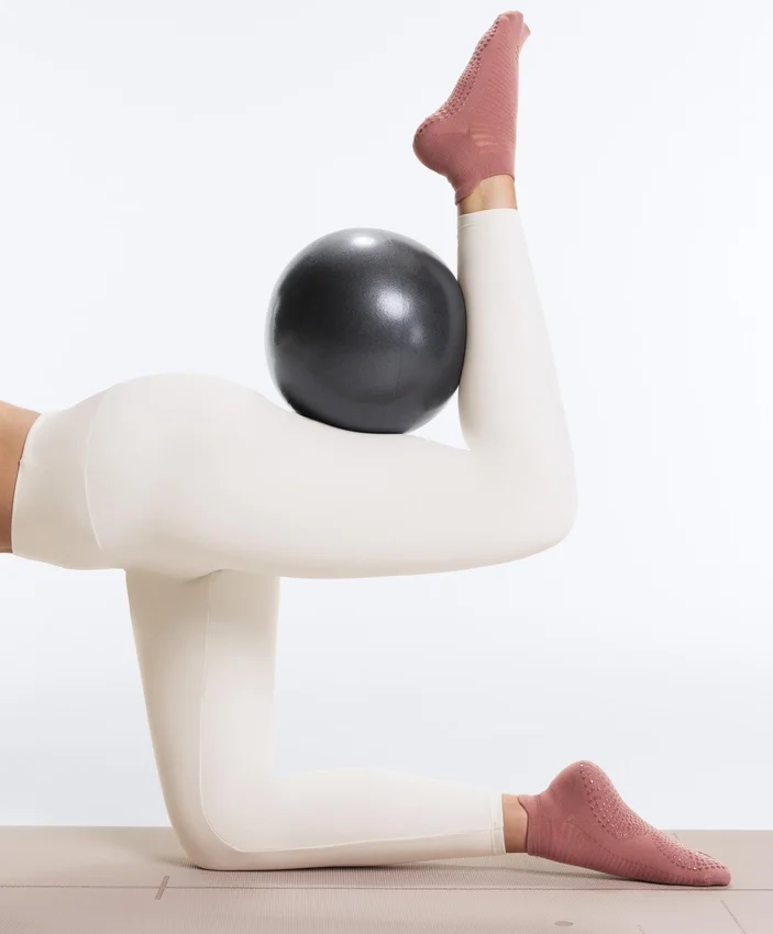 2 paires de chaussettes de sport en mélange de polyamide pour le yoga et le Pilates 2 paires de chaussettes de sport en mélange de polyamide pour le yoga et le Pilates