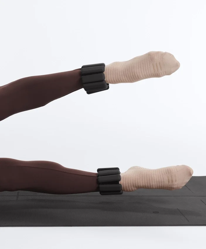 2 paires de chaussettes de sport en mélange de polyamide pour le yoga et le Pilates 2 paires de chaussettes de sport en mélange de polyamide pour le yoga et le Pilates