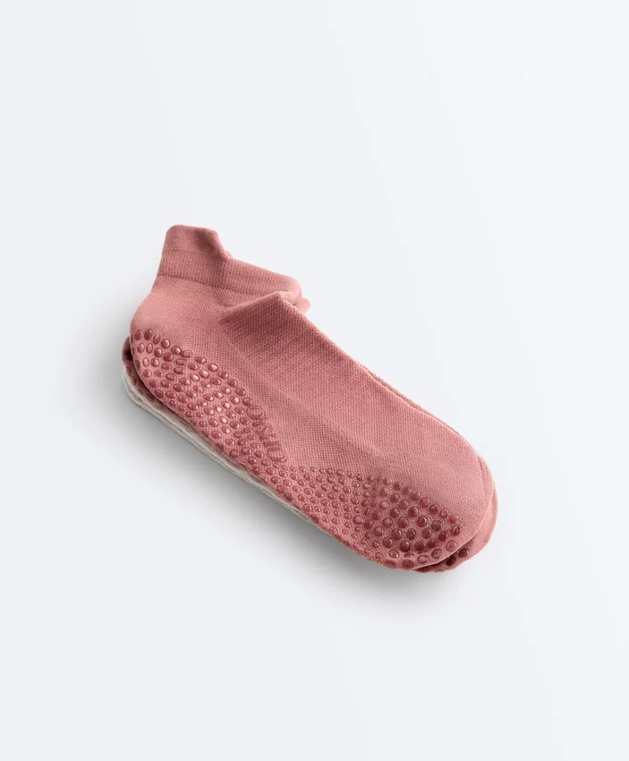 2 paires de chaussettes de sport en mélange de polyamide pour le yoga et le Pilates 2 paires de chaussettes de sport en mélange de polyamide pour le yoga et le Pilates