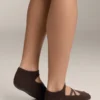 2 paires de chaussettes de yoga et de Pilates en coton mélangé avec bandes croisées 2 paires de chaussettes de yoga et de Pilates en coton mélangé avec bandes croisées