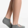 2 paires de chaussettes de yoga et de Pilates en coton mélangé avec sangles croisées 2 paires de chaussettes de yoga et de Pilates en coton mélangé avec sangles croisées