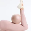 2 paires de chaussettes de yoga et de Pilates en coton mélangé avec sangles croisées 2 paires de chaussettes de yoga et de Pilates en coton mélangé avec sangles croisées