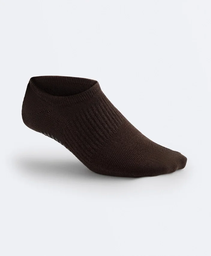 2 paires de chaussettes en coton mélangé pour le yoga et le Pilates 2 paires de chaussettes en coton mélangé pour le yoga et le Pilates