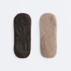 2 paires de chaussettes en coton mélangé pour le yoga et le Pilates 2 paires de chaussettes en coton mélangé pour le yoga et le Pilates