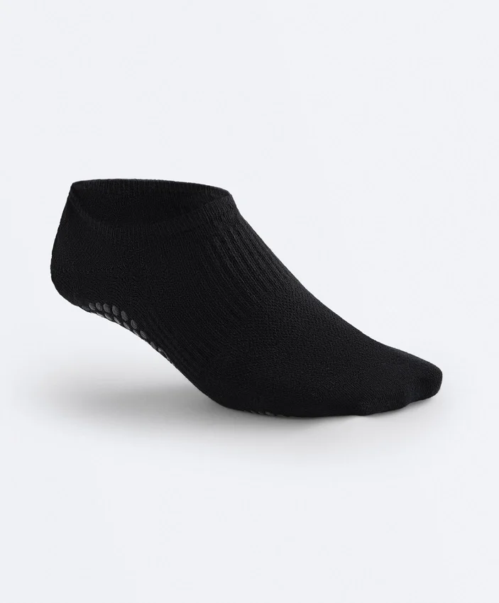 2 paires de chaussettes en coton mélangé pour le yoga et le Pilates 2 paires de chaussettes en coton mélangé pour le yoga et le Pilates