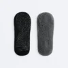 2 paires de chaussettes en coton mélangé pour le yoga et le Pilates 2 paires de chaussettes en coton mélangé pour le yoga et le Pilates