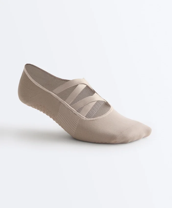 2 paires de chaussettes en mélange de polyamide pour le yoga et le Pilates avec doubles bandes 2 paires de chaussettes en mélange de polyamide pour le yoga et le Pilates avec doubles bandes