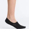 2 paires de chaussettes invisibles à côtes en mélange de coton, coupe haute 2 paires de chaussettes invisibles à côtes en mélange de coton, coupe haute