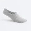 2 paires de chaussettes invisibles à côtes en mélange de coton, coupe haute 2 paires de chaussettes invisibles à côtes en mélange de coton, coupe haute